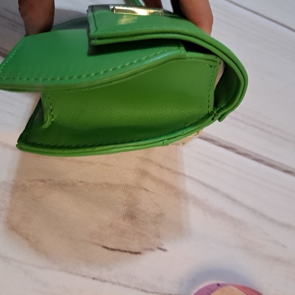 3 FOR 12 SALE Steve Madden BJEMMA Card Case Wallet - Green Flare - Picture 11 of 13